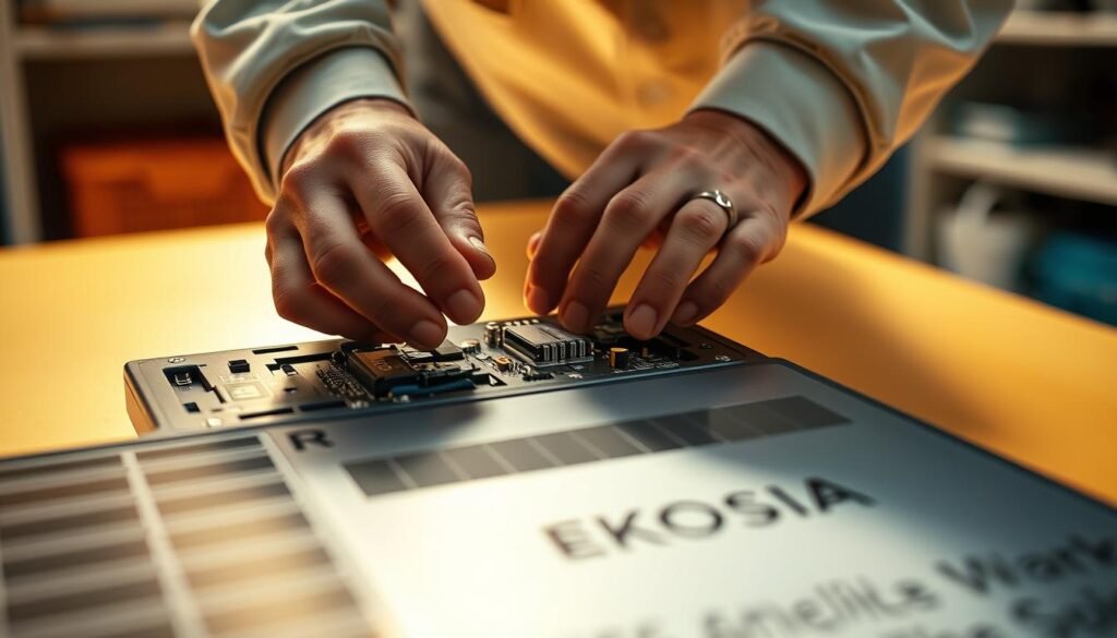 Maintenance routeur solaire EKOSIA