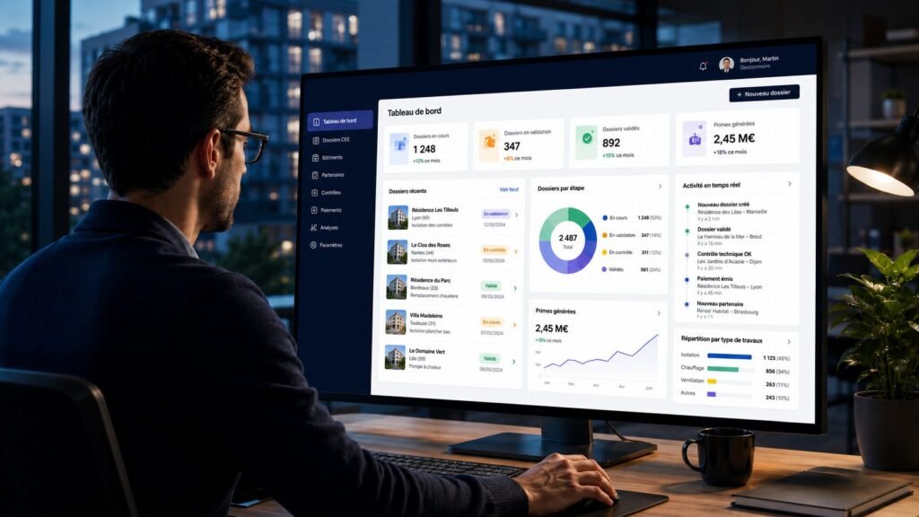 Top 5 des logiciels de gestion de dossiers CEE pour les installateurs solaires en 2026 2 1535a53c3625e5c053ceba206e8d9746