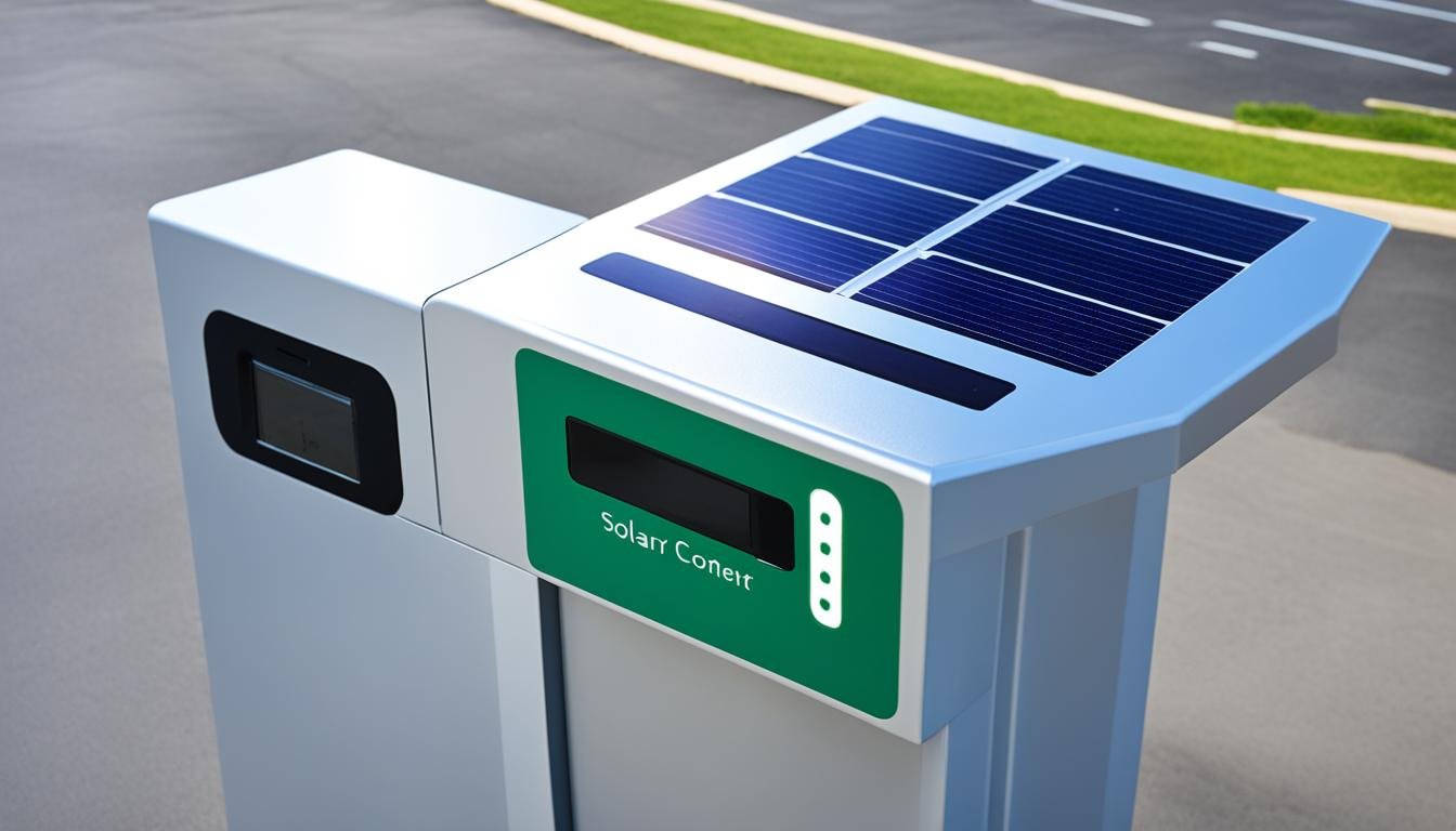 Barrière de Parking Solaire Écologique et Pratique 3 dispositif de contrôle d'accès solaire