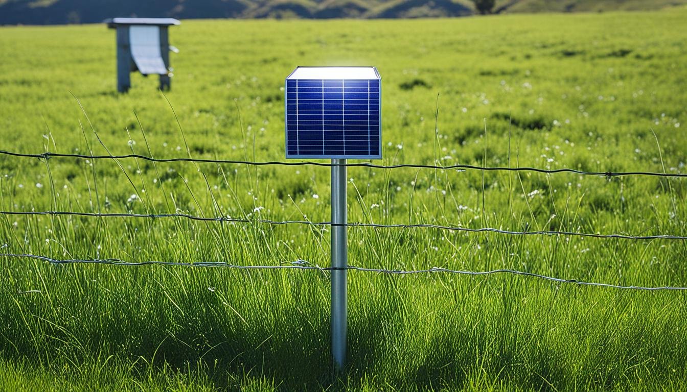 poste cloture electrique solaire