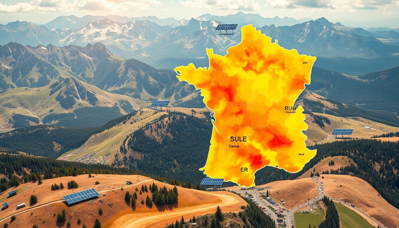 potentiel solaire régions françaises